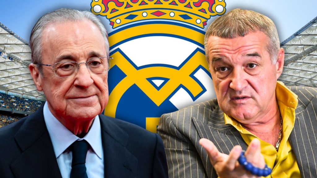 Becali, mic copil! Ce a făcut Florentino Perez în vestiarul Realului?