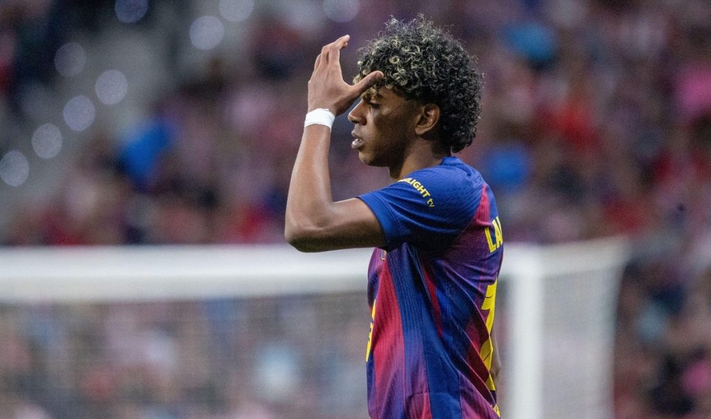Lamine Yamal, lecția de la părinți după eliminarea Barcelonei din UCL