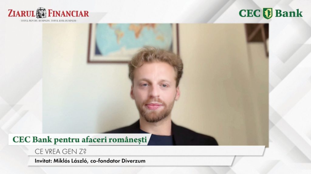 CEC Bank susține afacerile românești. Miklos Laszlo, despre locuri de muncă pentru tineri