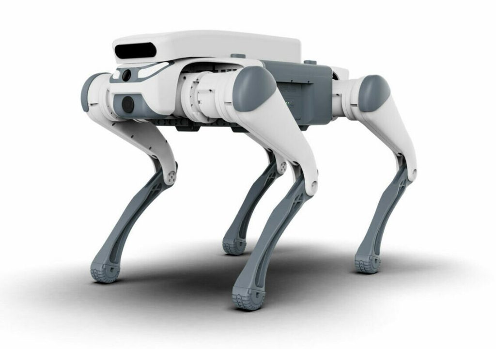 Robot patruped anti-incendiu în medii extreme