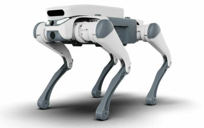 Robot patruped anti-incendiu în medii extreme