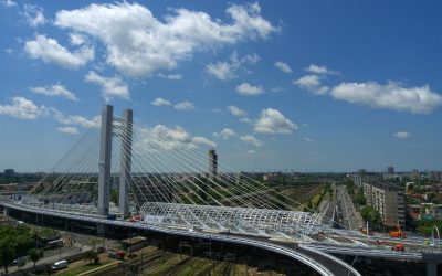 Pasajul Basarab, blocat o lună: Se circulă greu pe pod