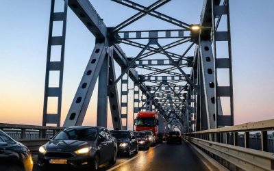 Giurgiu-Ruse: Taxe noi pe pod din 2026, plată online din iunie