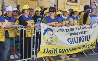 Sindicatele Educației unesc vocile miercuri în București