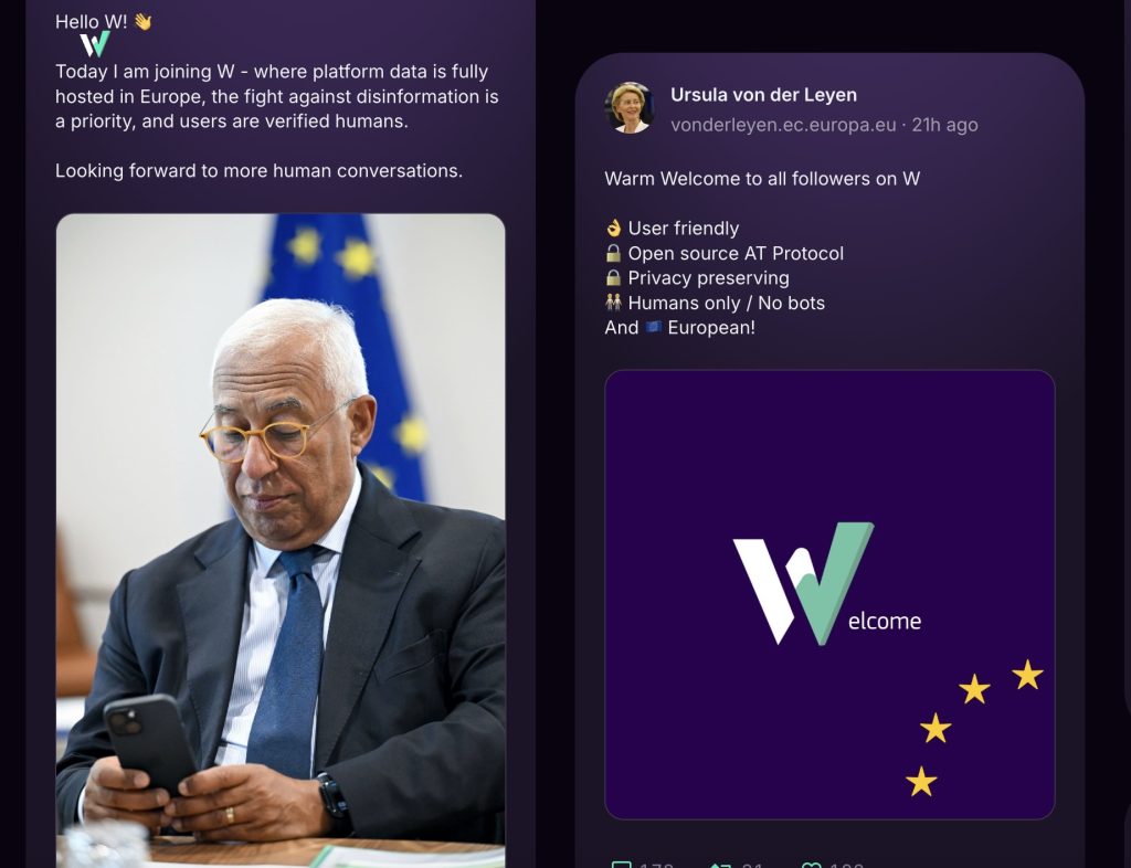 UE intră pe W: Oficialii europeni își fac cont pe alternativa la X