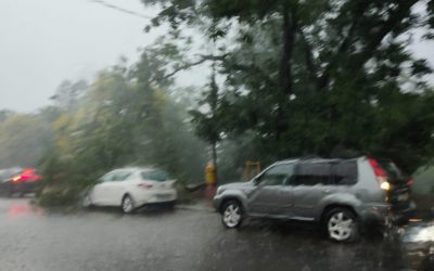 Cod portocaliu de furtună în București. Avertizări nowcasting pentru mai multe județe