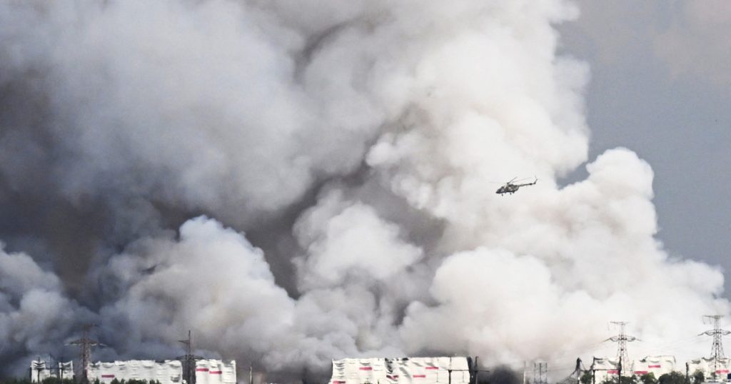Rușii plâng: Dronele au lovit depozite lângă Sankt Petersburg