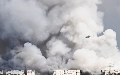 Rușii plâng: Dronele au lovit depozite lângă Sankt Petersburg