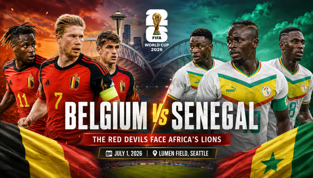 BELGIA-SENEGAL LIVE: Duel pentru optimile CM 2026