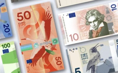 Noile bancnote euro: 10 variante pentru votul european