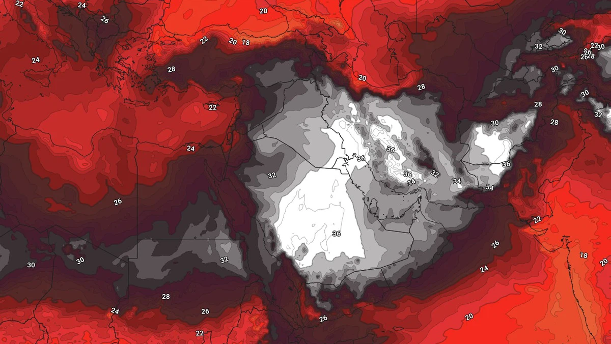 Arabia se topește: 50+ grade în 8 țări din Orientul Mijlociu