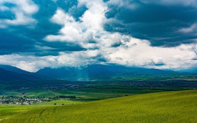 Val de căldură 39°C, apoi răcire bruscă în Kârgâzstan