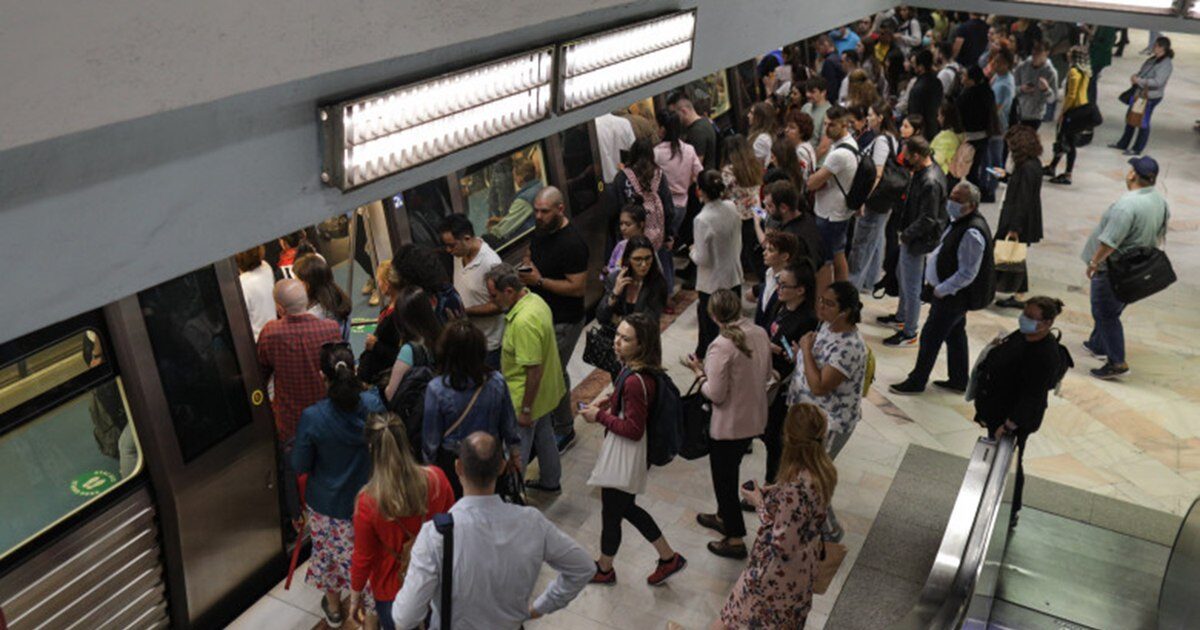 Defecțiune metrou M1: Haos în București la ora de vârf