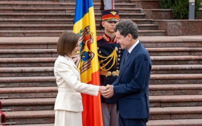 Nicușor Dan, primit de Maia Sandu: Dialog Chișinău-București