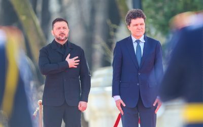 Nicușor Dan la Chișinău, Zelenski confirmat