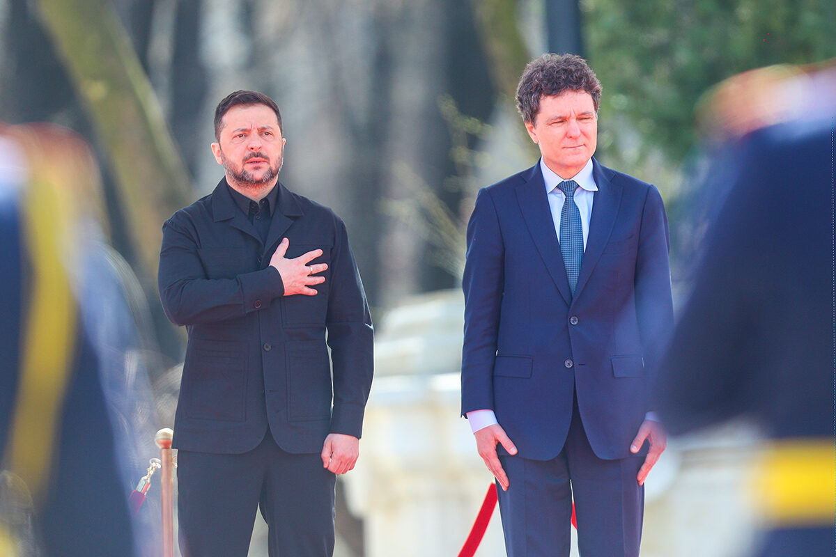 Nicușor Dan la Chișinău, Zelenski confirmat