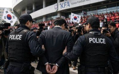 Vânătoare în fotbalul sud-coreean: Poliția a luat cu asalt Federația