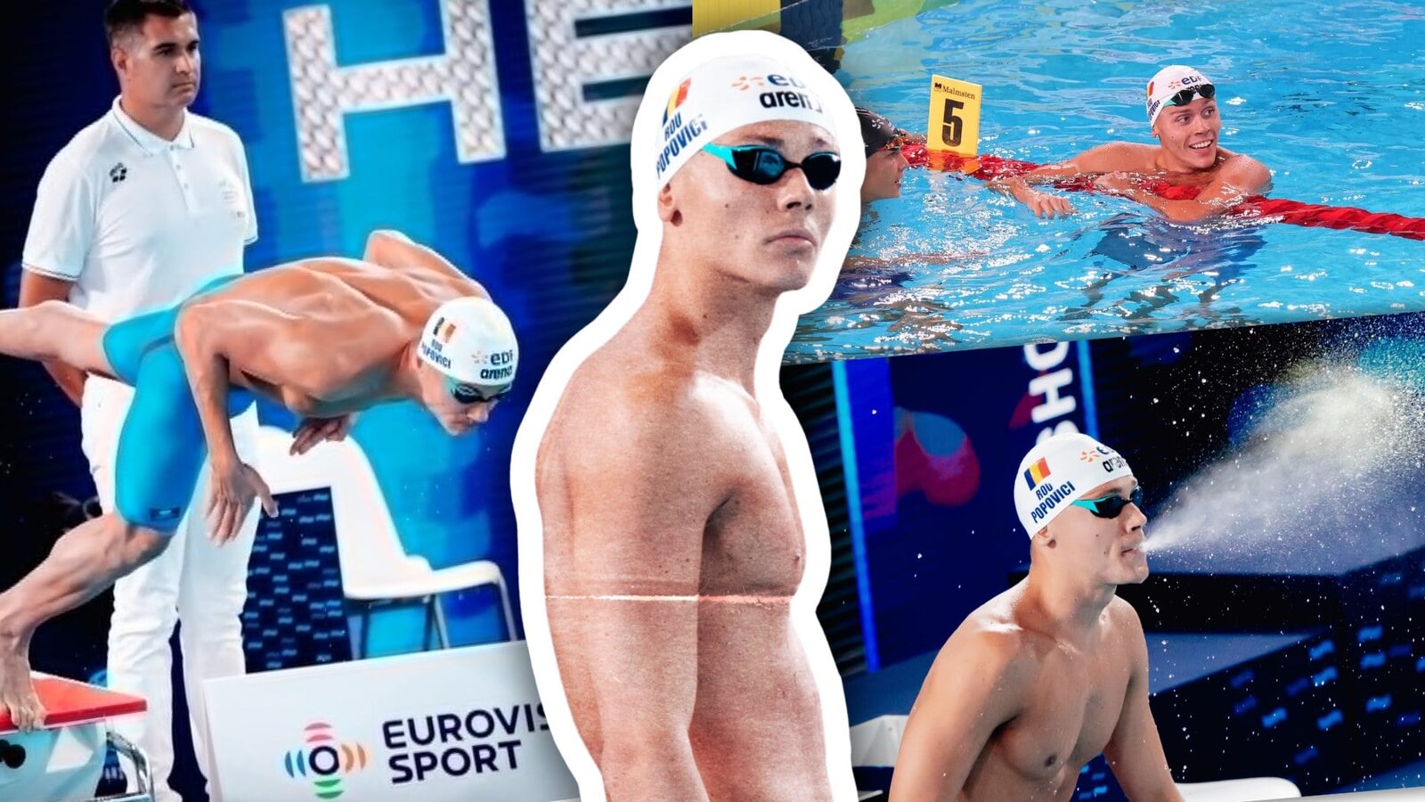 Popovici, lacrimi de AUR la Europene. Record și finală!