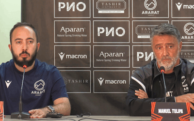 Pariu la Ararat Armenia: Ce promite antrenorul dacă elimină Craiova