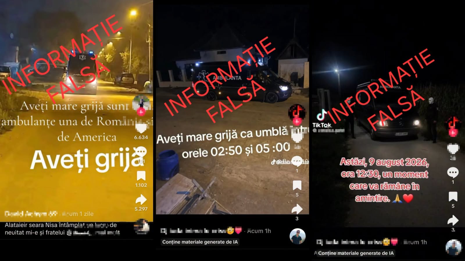 TikTok șterge „Ambulanța Neagră” de pe platformă