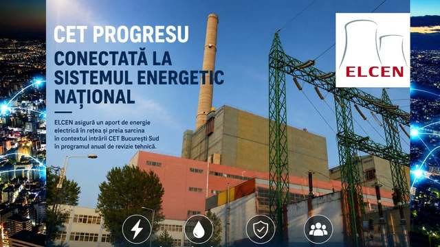ELCEN: CET Progresu, în sfârșit conectată la SN
