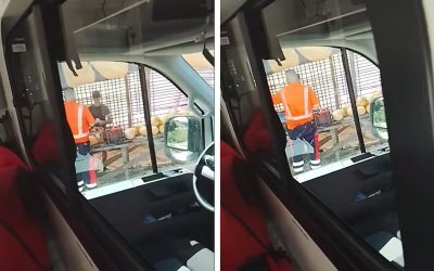 Ambulanță amendată cu 7000 lei pentru pepeni în timp ce transporta pacienți