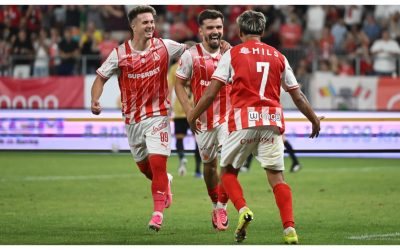 Dinamo umilește Voluntari 4-0, victorie clară pentru „câini”