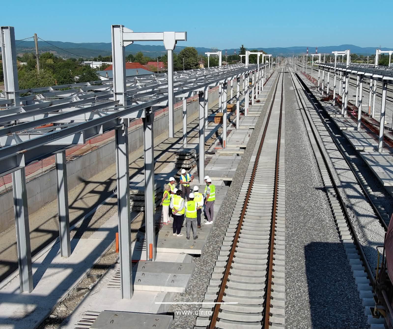 Cluj-Oradea: Electrificare 74%. Jaloane PNRR în August