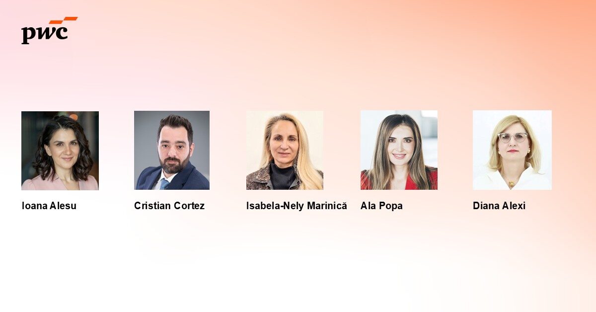 PwC România: 5 directori noi din septembrie 2026