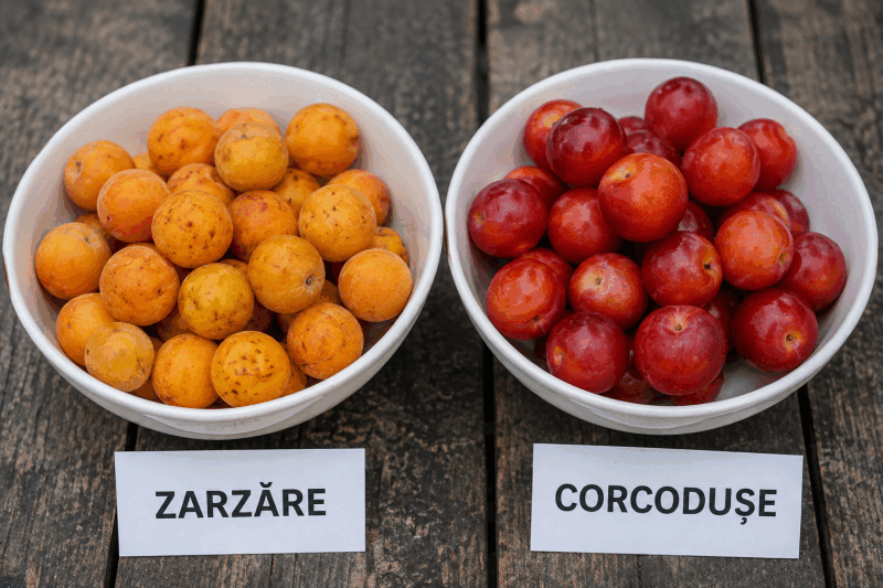 Zarzărele vs. Corcodușe: Diferențele esențiale pe înțelesul tuturor
