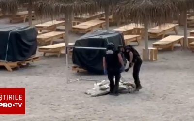 Două turiste au scos drona cu explozibil din mare înainte de apariția geniștilor. „Au luat-o de aripi și au cărat-o 5 metri”
