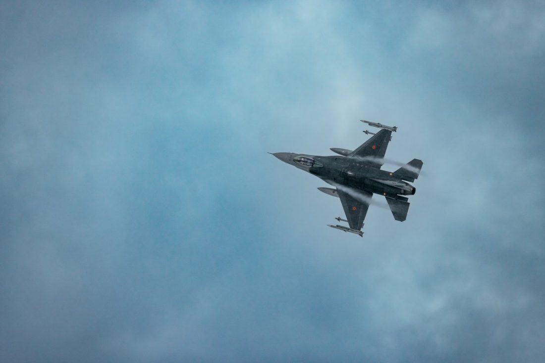 Avion F-16 s-a prăbușit în Turcia în timpul unui antrenament