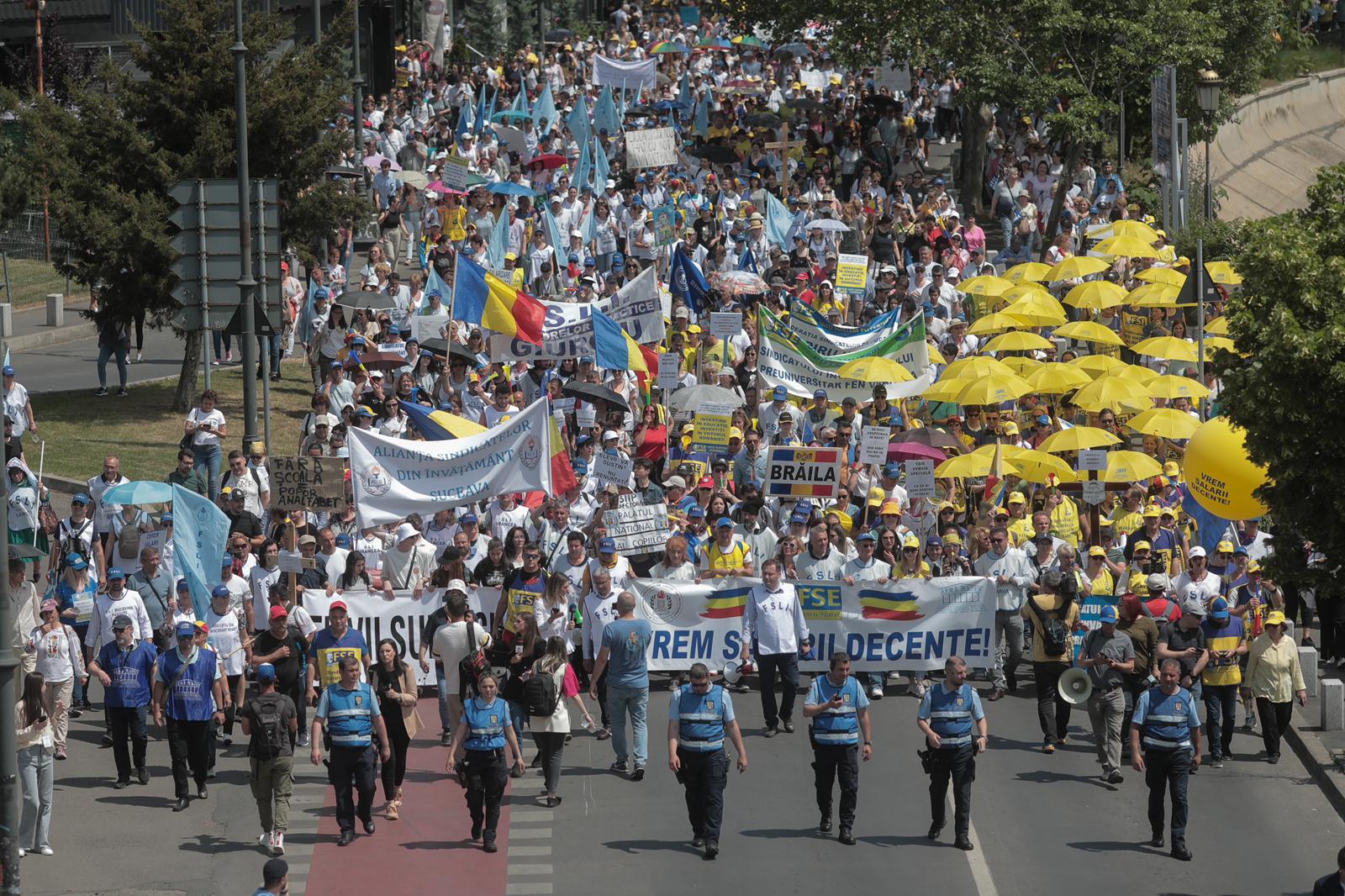 Sindicatele educației, Revoltă Majoră: Proiectul Salarizării, Respins Categoric