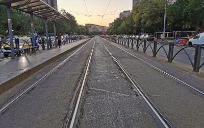București: Șinele de tramvai blocate de problemele din subteran