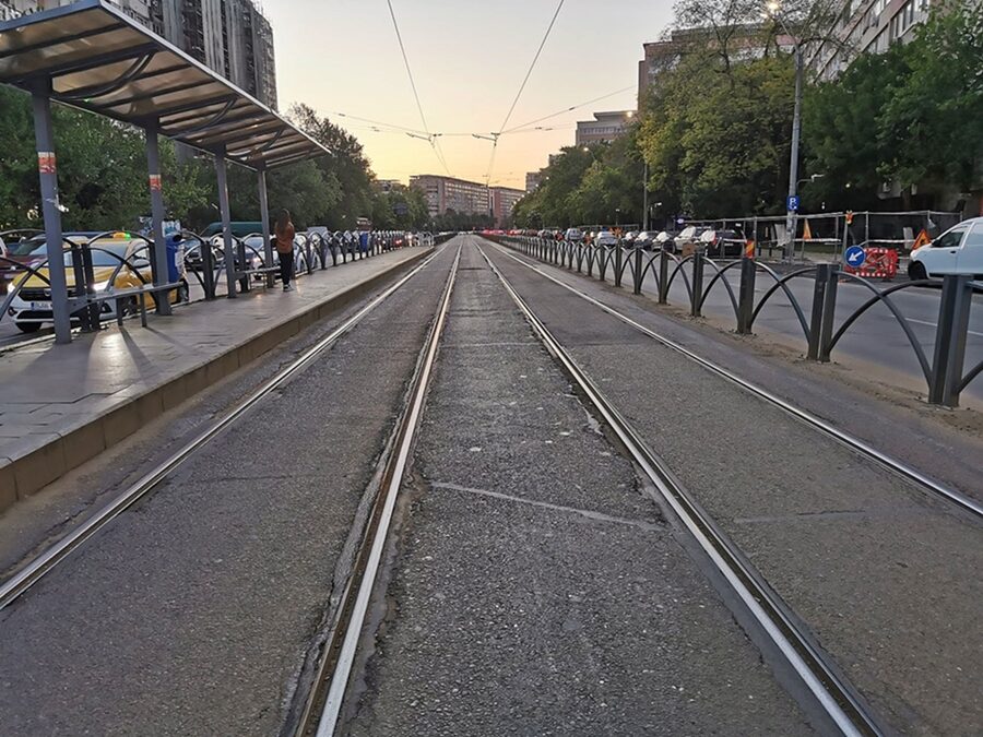 București: Șinele de tramvai blocate de problemele din subteran