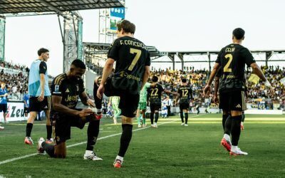 Juventus slog to three points in season opener
