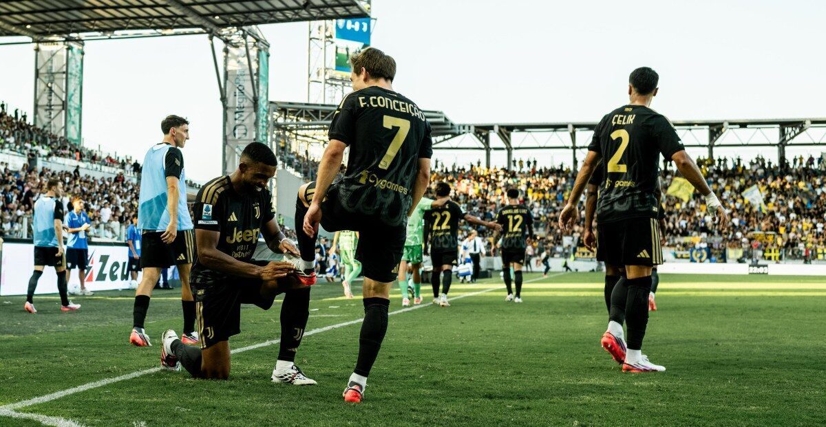 Juventus slog to three points in season opener