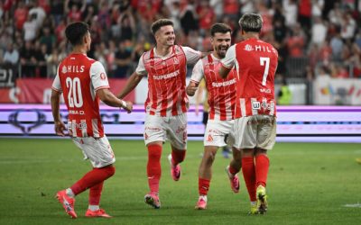 Dinamo a Explodat: 4-0 cu Voluntari pe Arcul de Triumf