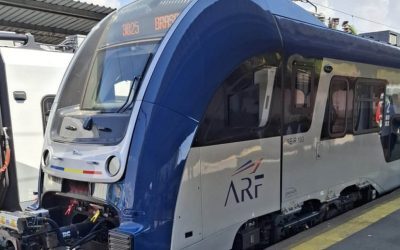 Trenul PESA, gata de drum. Miruță: „Erau blocate-n buruieni”