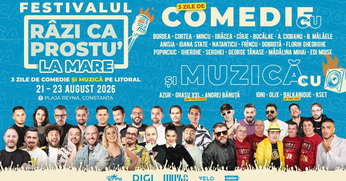 Constanța, trei zile de râs: Ce s-a întâmplat