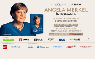 Angela Merkel, la București: Fostul cancelar, la două evenimente