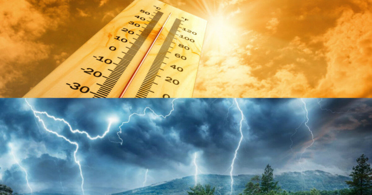 Caniculă, furtuni și vânt: Cod galben în România. Zonele vizate