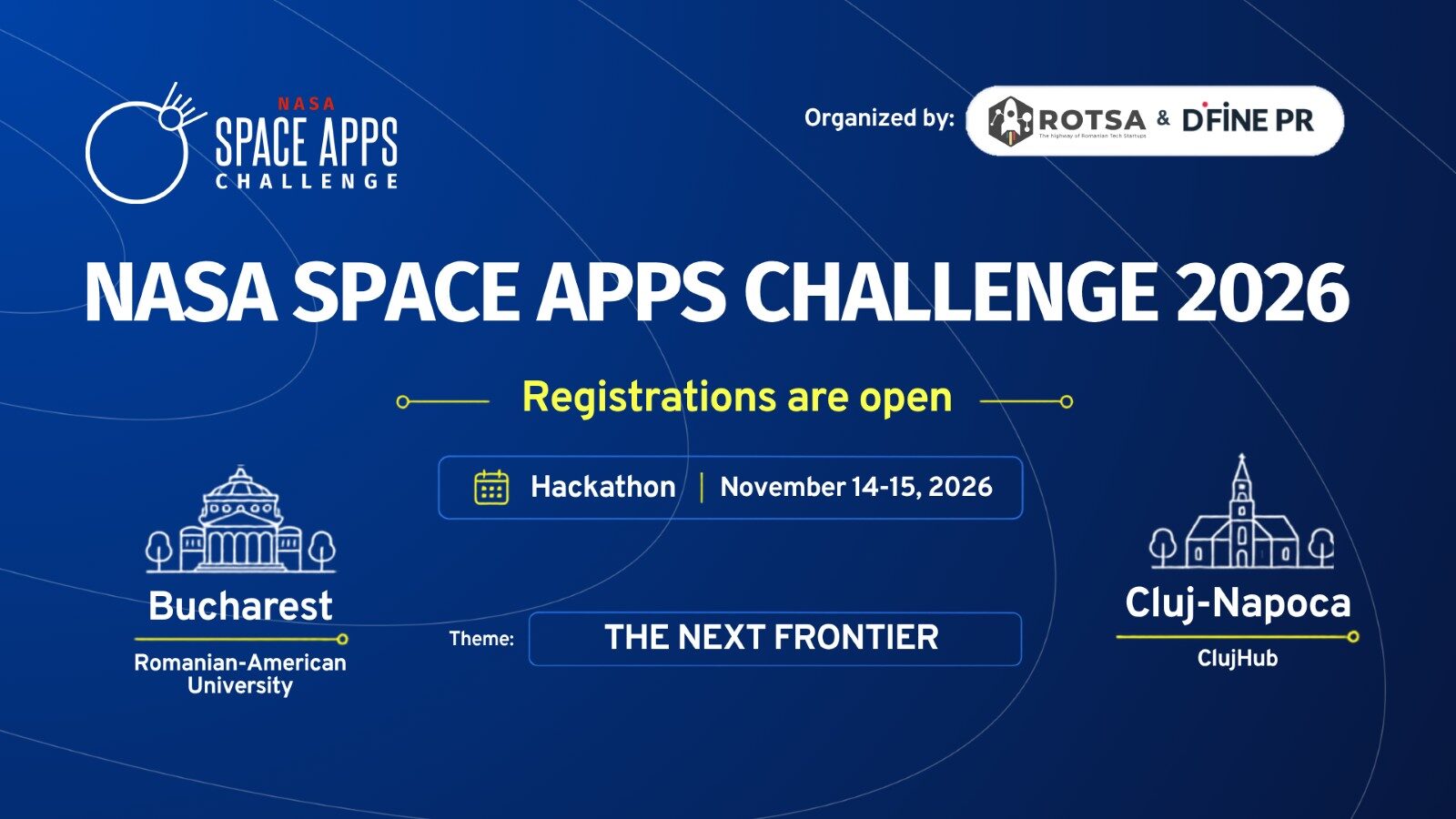 NASA Space Apps Challenge 2026: Românii, invitați la competiția galactică