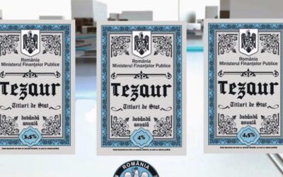 Titluri noi la TEZAUR: Statul plătește 7,15%