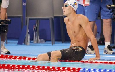 Popovici, semifinale CE înot 2026 | Al patrulea timp la 200 m liber