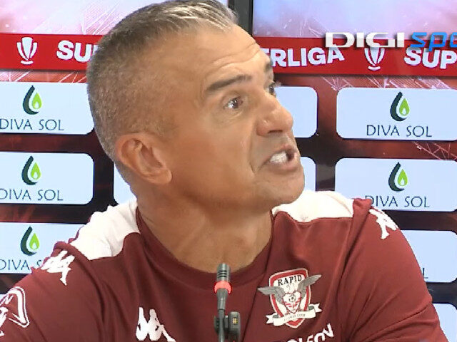 Pancu, iritat la maximum după UTA – Rapid: „Puțin respect nu există”