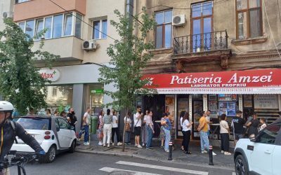 Amzei: Numele de pe clădiri, de la cofetărie la afaceri