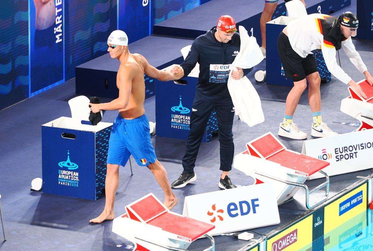David Popovici, amuzant după calificarea în finală la 200 m liber: „Dă-o naibii de treabă”