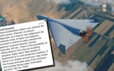 Tulcea: Alerte în aer, F-18 ridicate după o țintă suspectă