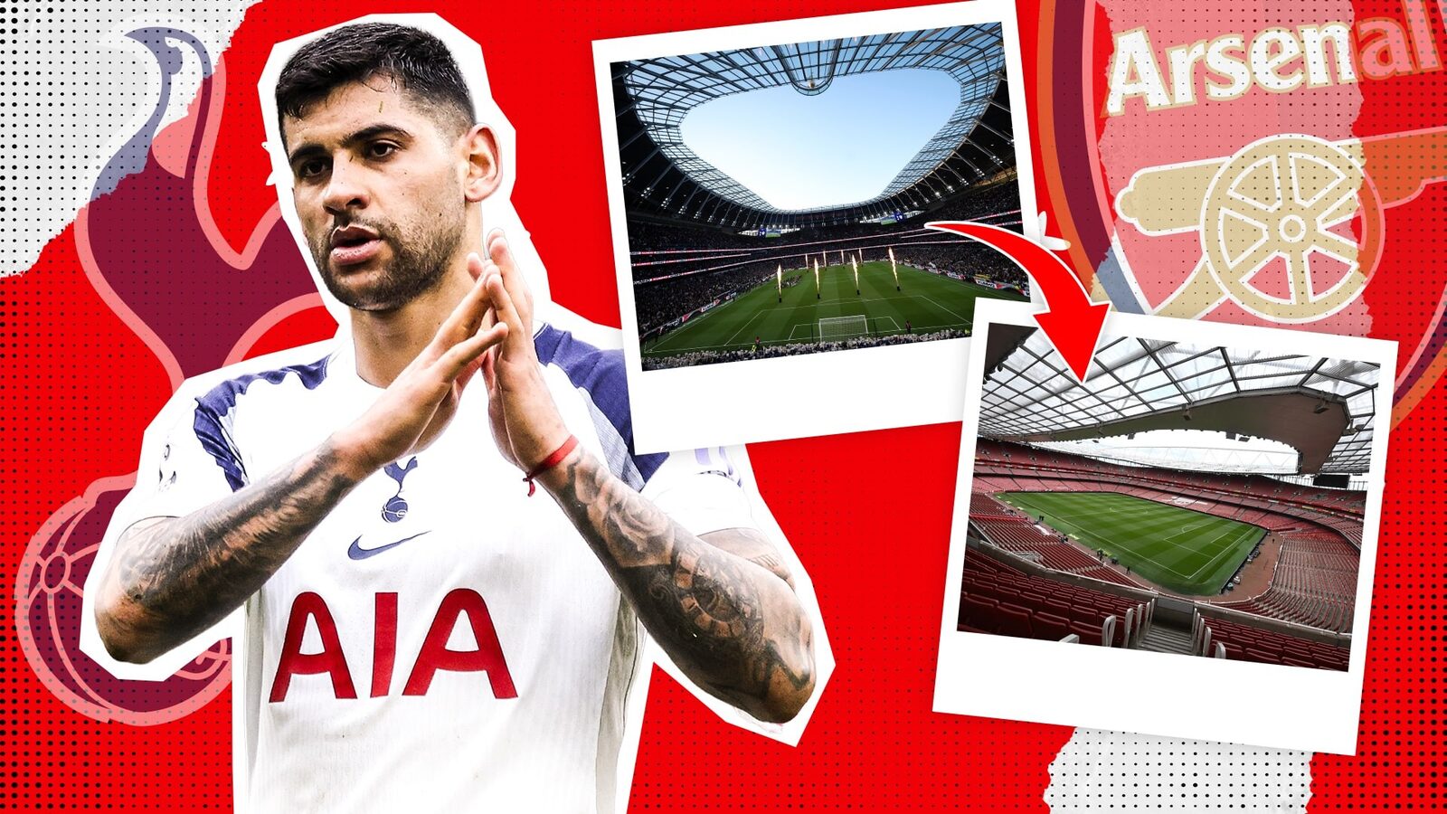 Cristian Romero OPEN to controversial Arsenal transfer and become first Tottenham ace to join fierce rivals in 25 years